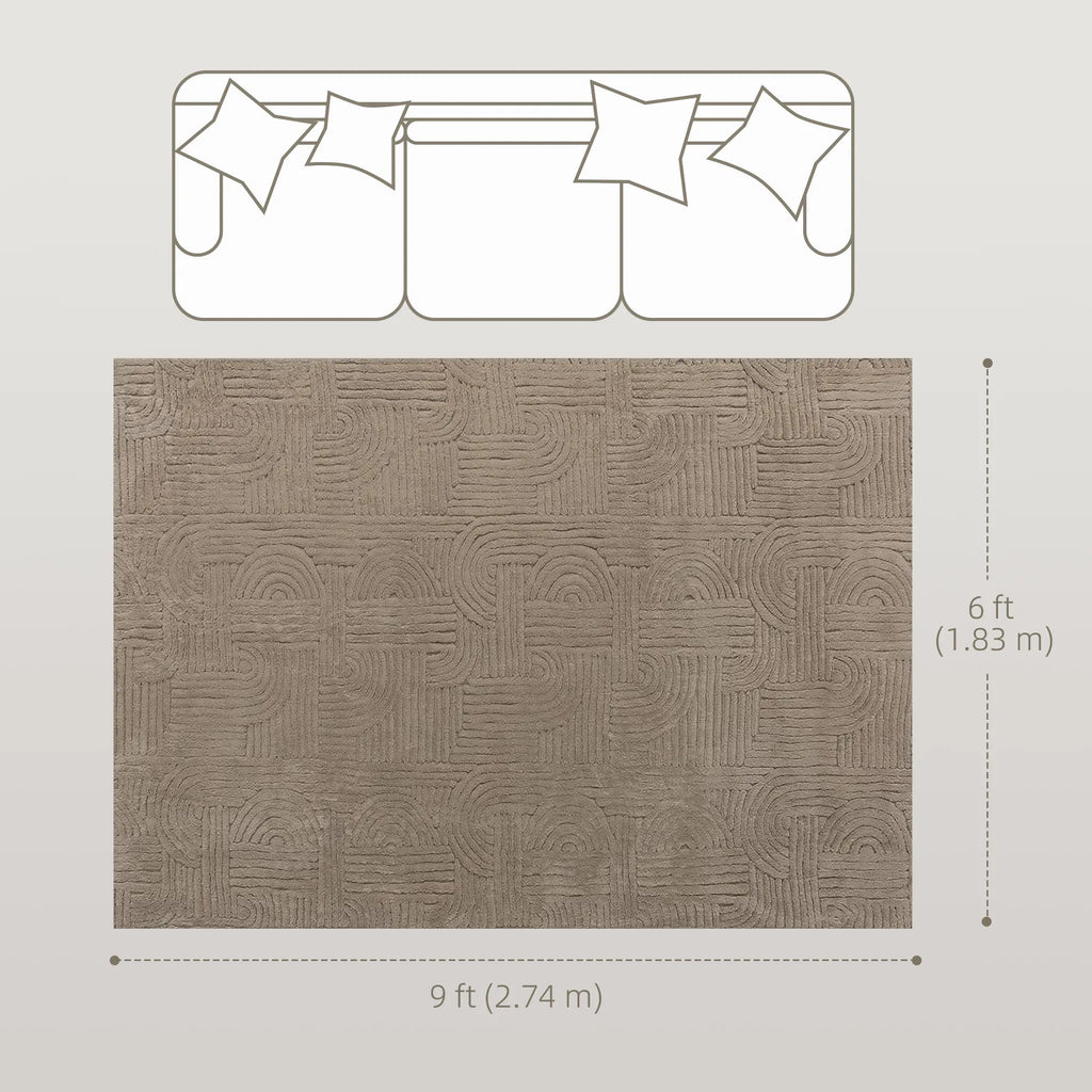 6x9 Rug de la zone