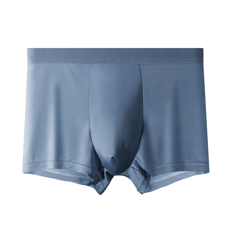 Summer Ice Silk Underwear Men's Thin Breathable Quick-Drying
