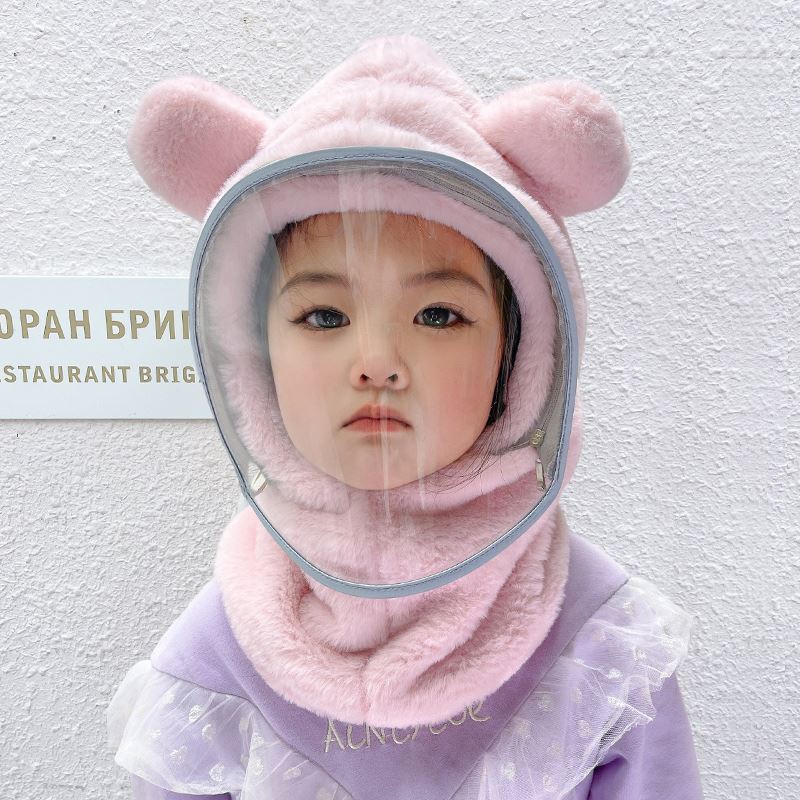 Ensemble de casques pour le visage de ski pour enfants