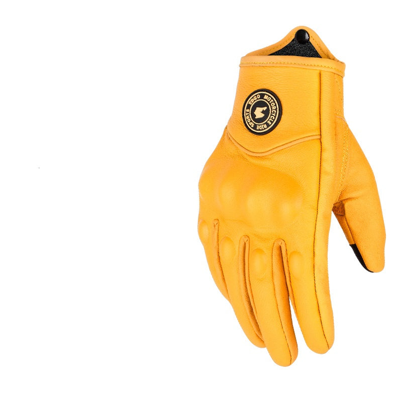 Été résistant à la goutte Respirant et coupe-vent Gants électrombiles Harley Retro Biker