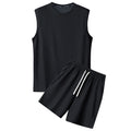 Men's Casual Top and Shorts Set