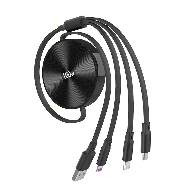 Câble 3-en-1 pour téléphone à recharge rapide