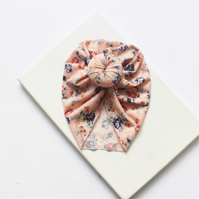 Chapeau Turban imprimé floral
