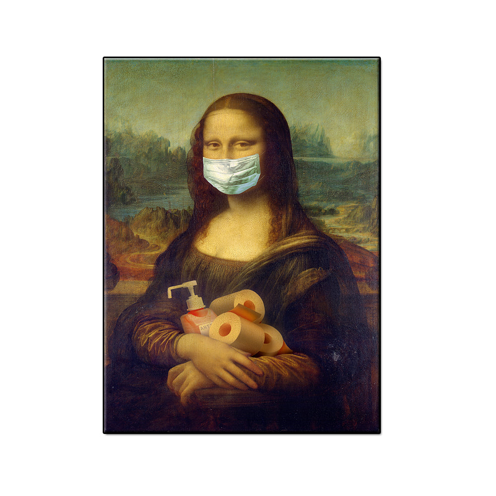Affiche de toile d'art modèle Mona Lisa
