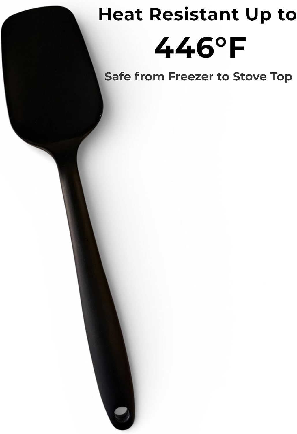 Ensemble de spatules en silicone avec repose-poil