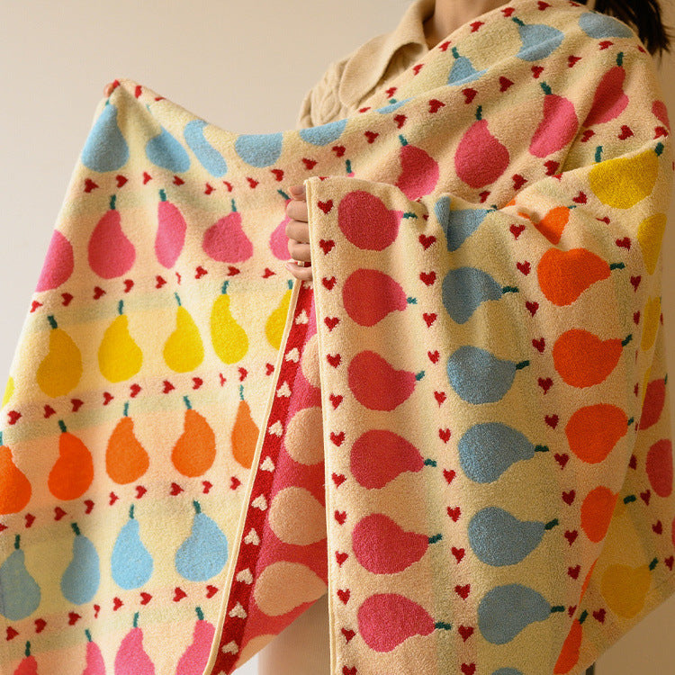 Bath Wrap Soft Absorbant Serviette de bain en coton pur