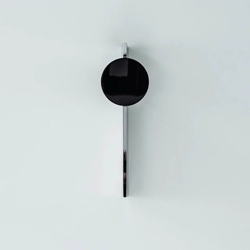Lampe murale de salon rotative en acier inoxydable ondulé