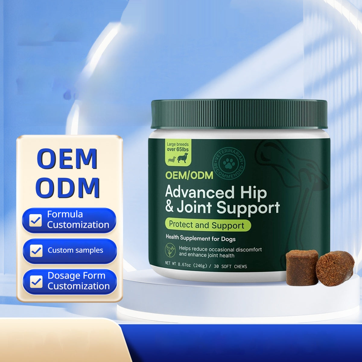 Chondroitin OEM Private Label Custom Hip-joint Health Supplements Manufacturing