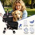 Poussette double pour chiens et chats