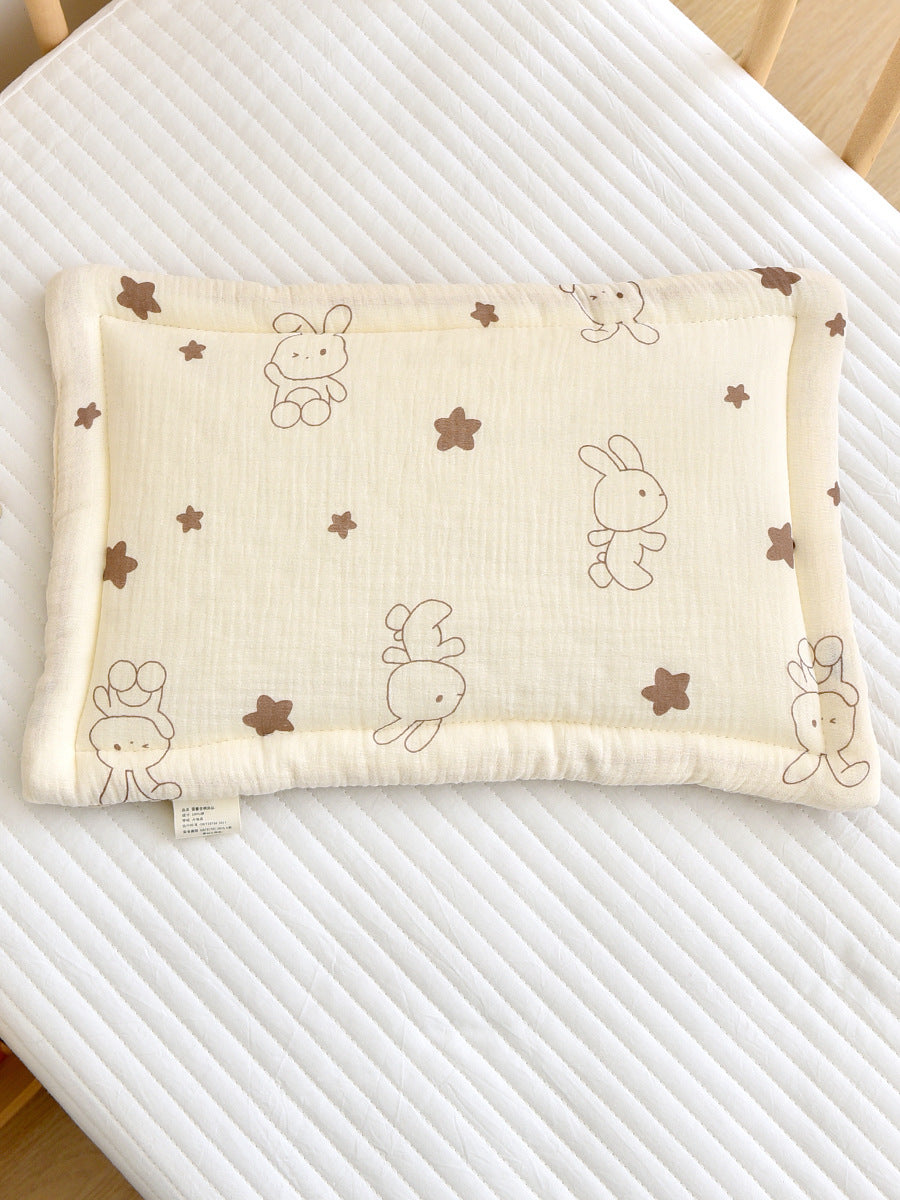 Oreiller pour nouveau-né en coton Gauze Bonnet