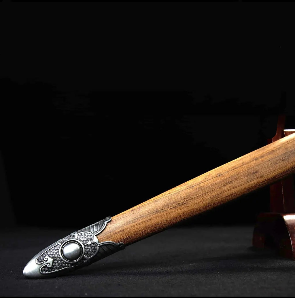 Épée Xiehun Motif unique en une seule pièce Acier collectible à froid Arme non harponnée N