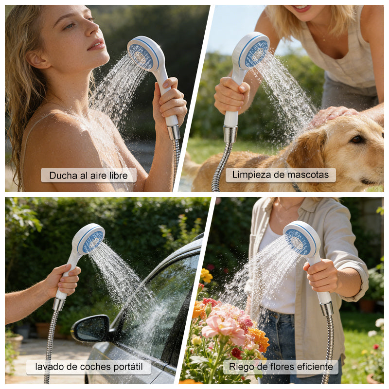 Kit de douche portable rechargeable USB