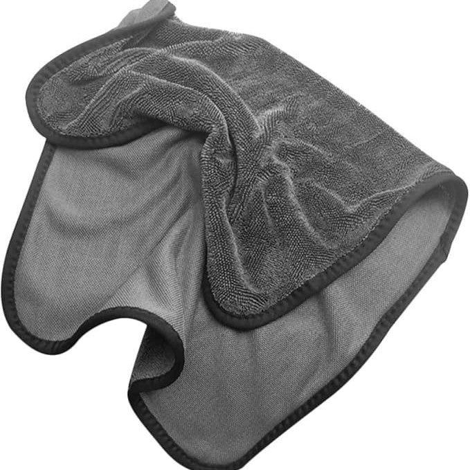 2pc Super absorbant épaissi microfibre lavage de voiture serviette de séchage Lint Free Streak Free Auto