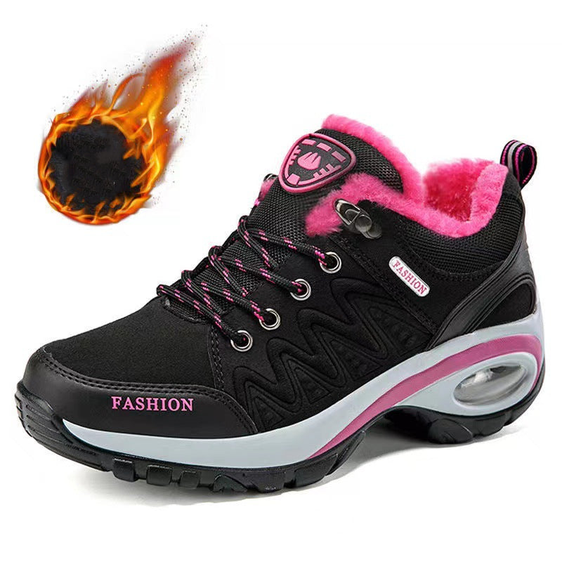 Automne Hiver Femmes Sneakers Air Coussin Design Platform Chaussures