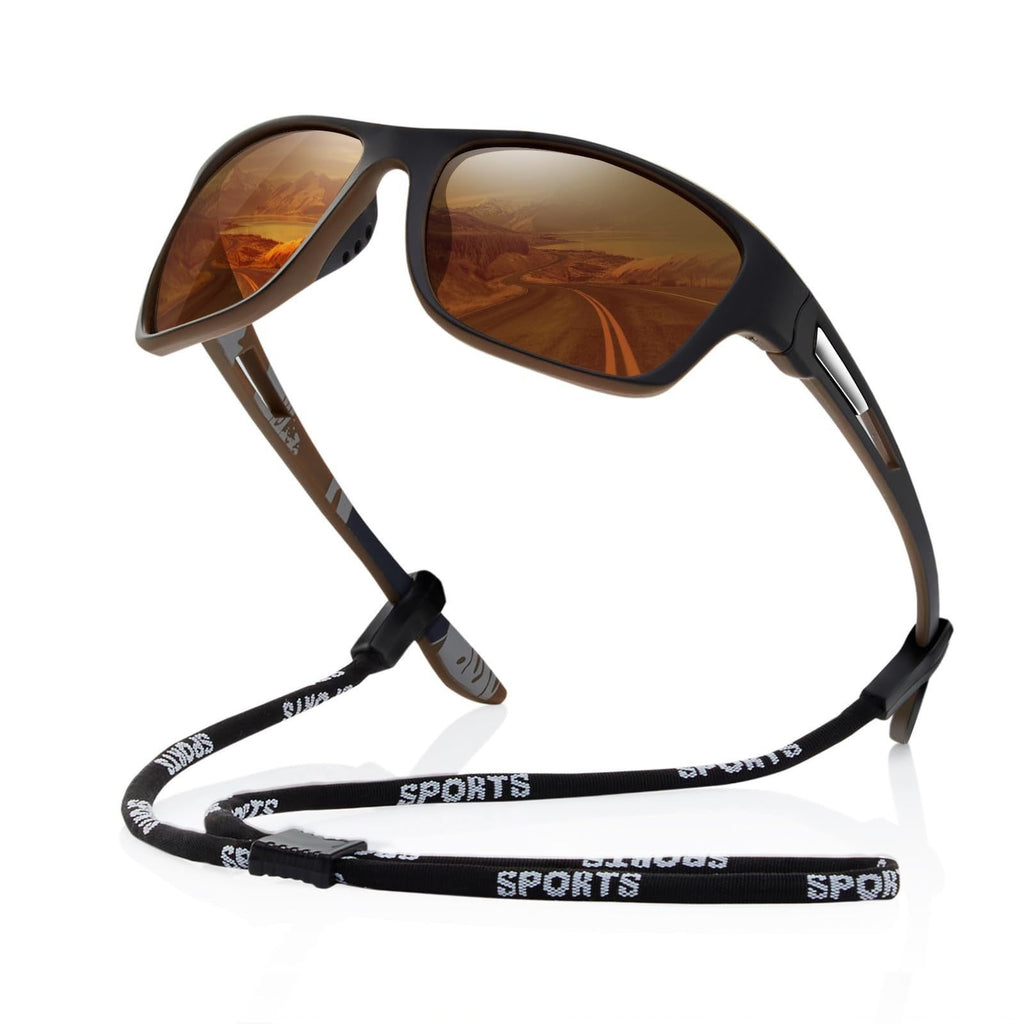 Lunettes de soleil de mode sport nuit vision pour les hommes