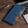 Boîte de carte en cuir Étui de téléphone à étrier