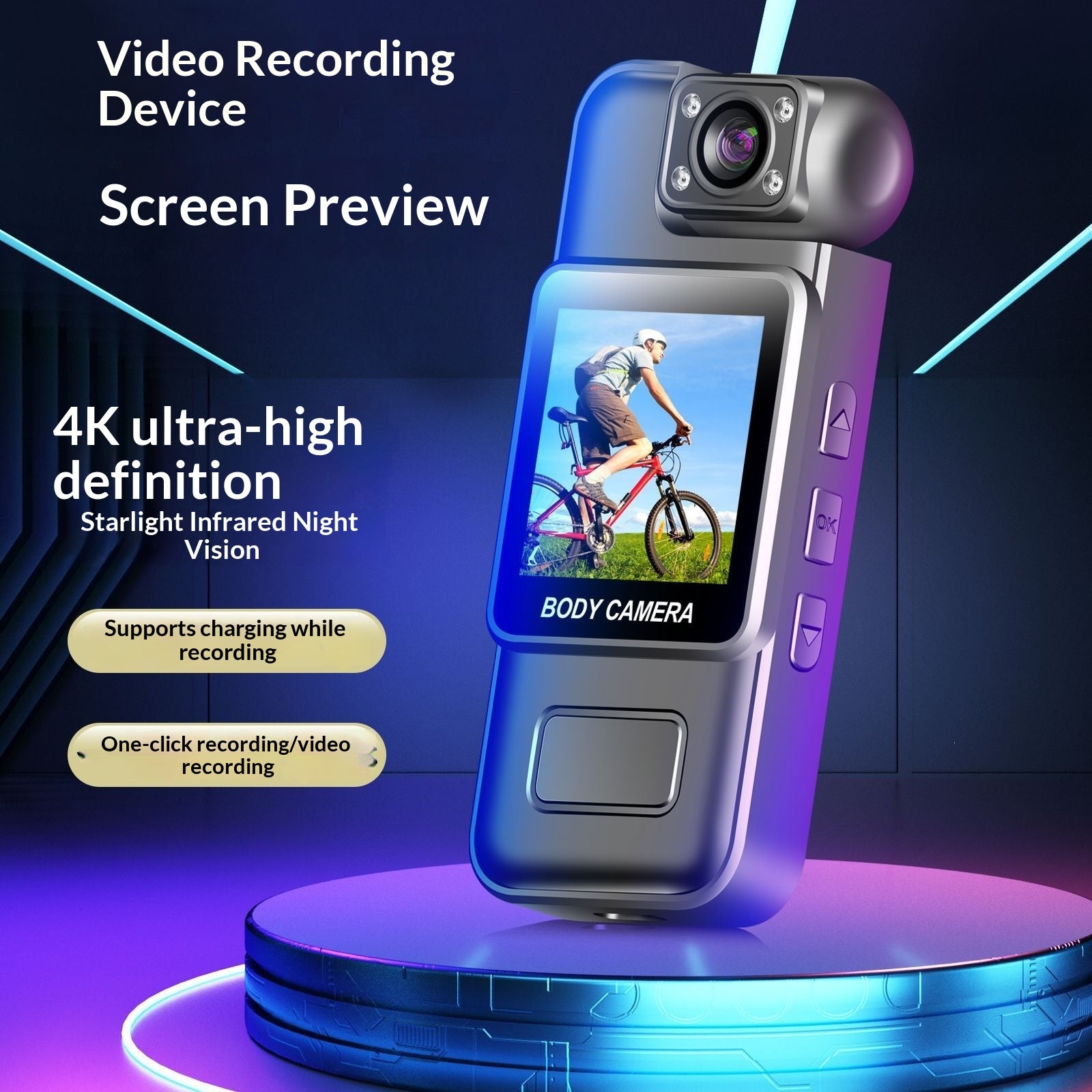 Pocket Mini appareil photo portable de vélo de sport