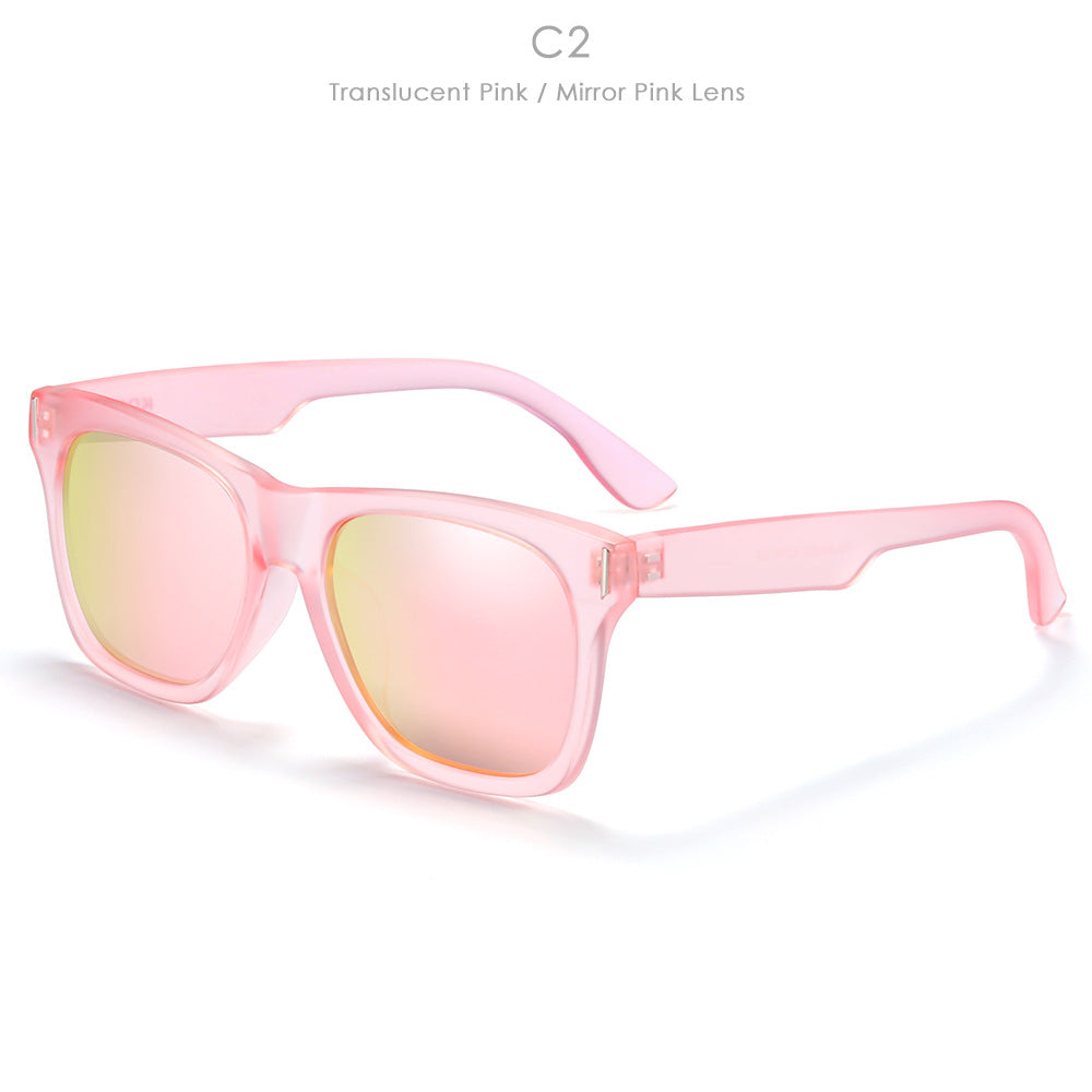 Lunettes de soleil polaires carrées classiques Unisexe