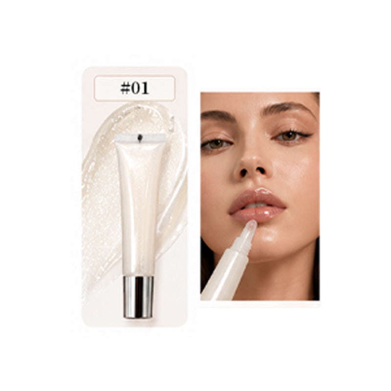 Gloss aux lèvres miroitant