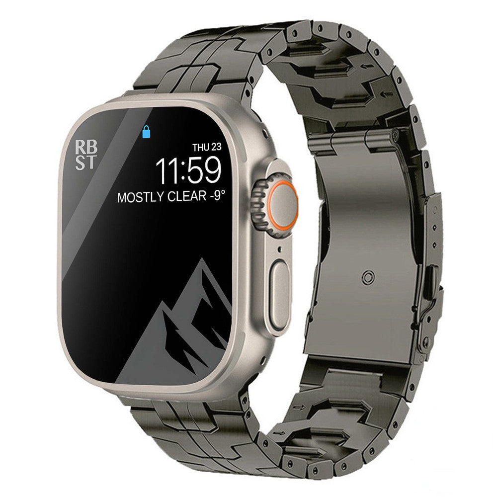 Bracelet de montre homme en fer titane