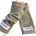 Mittons sans doigts tricotés en cachemire d'hiver chaud