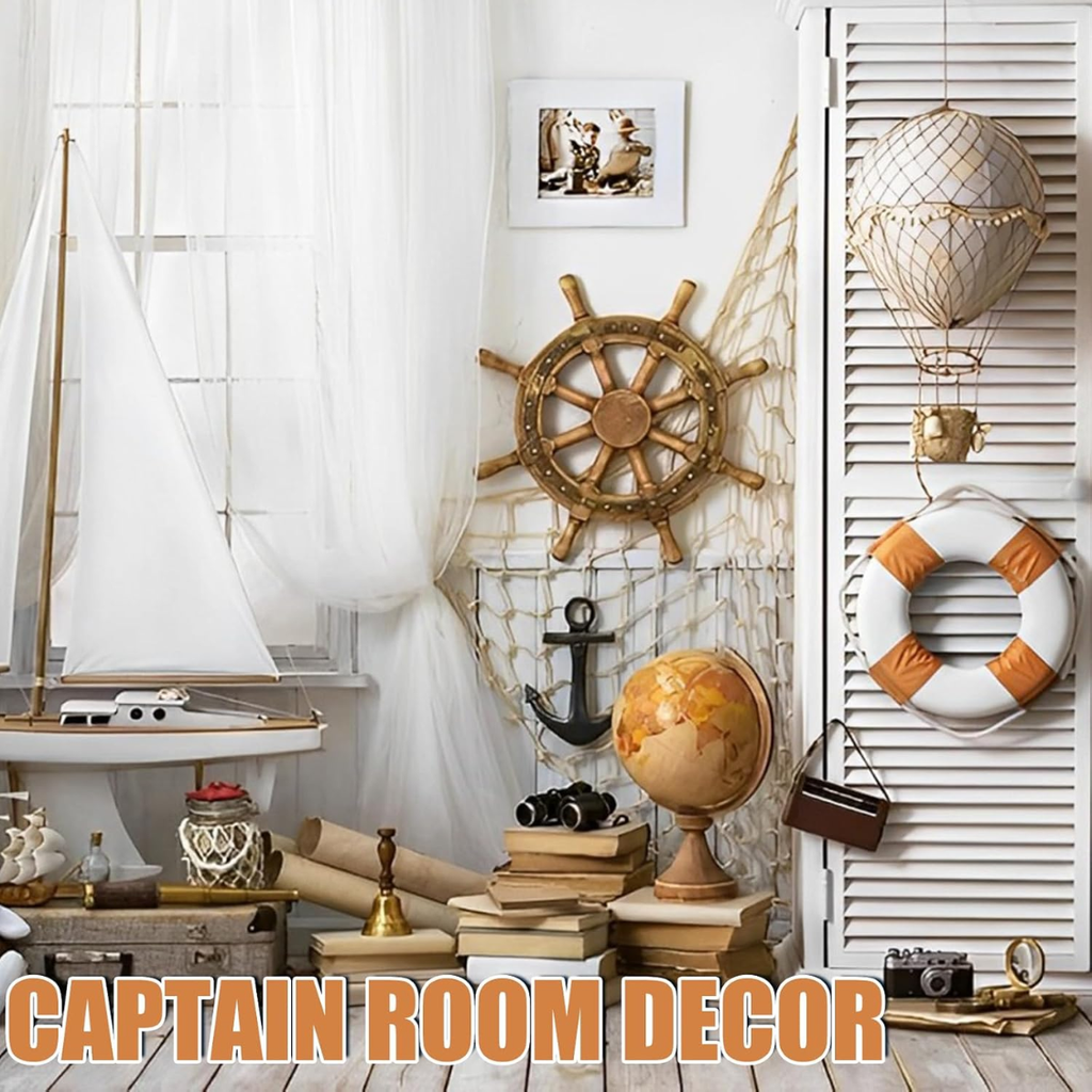 2 Pack de décorations en filet de poisson pour la fête