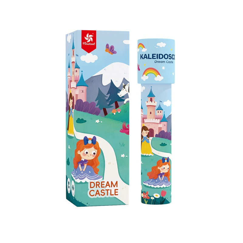 Kaléidoscope multifonctionnel Jouet éducatif pour enfants Prisme triangulaire