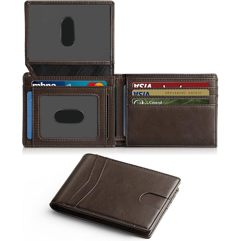 Carbon-fibre Flip-top Money Clip Double-plié style court
