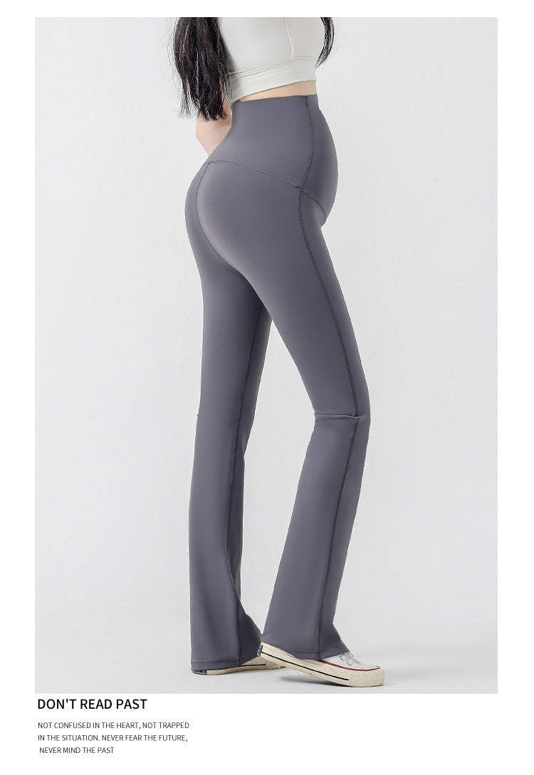 Prenatal Yoga Bell Bottom Pants Wear Casual Slimming