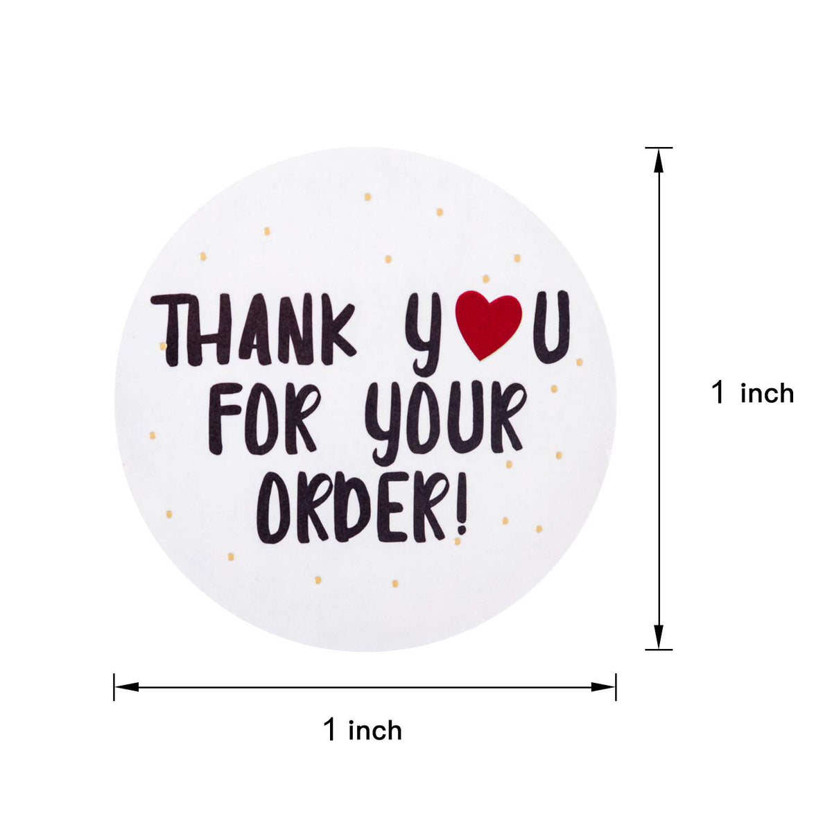Sticker d'étanchéité de rouleau Thanks Handmade Craft Décoration