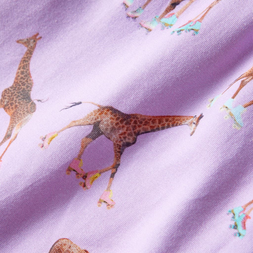 Robe pour enfants avec manches volantes et ceinture