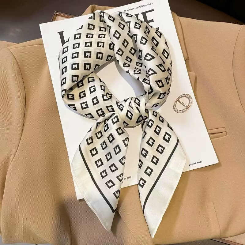 Accessoires de bande de cheveux en écharpe de cou polyvalent haut de gamme