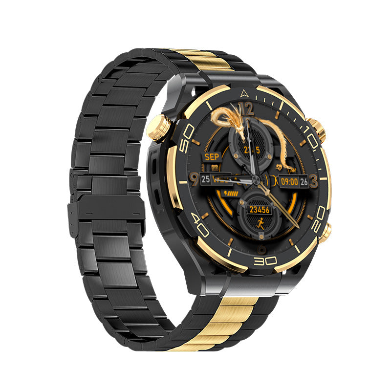 Extraordinaire Gold Edition Multi-fonction Intelligent Sports Electronic Smart Watch