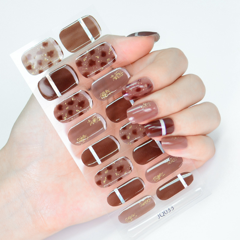 Sticker à ongles gel durcissant la lumière