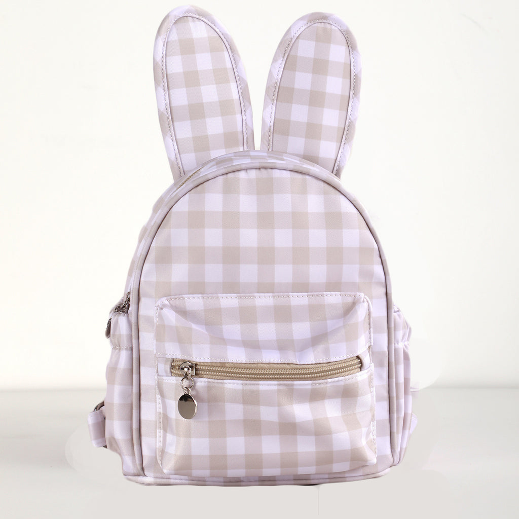 Sac à dos pour élèves de l'école primaire mini portable Plaid