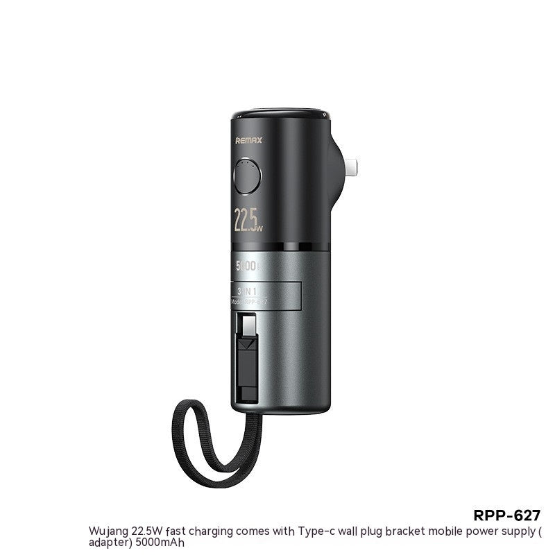 20W Charge rapide avec câble Alimentation mobile