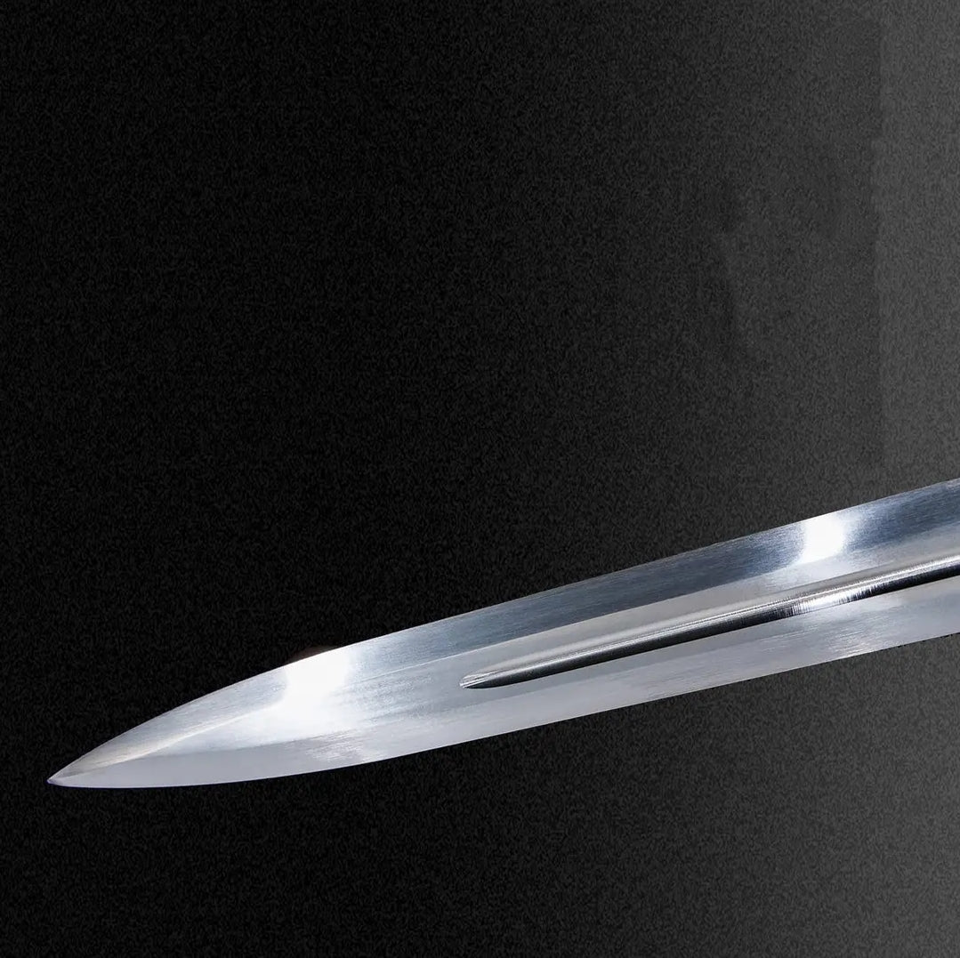 Lilong Sword Une pièce haute en acier au manganèse Arme à froid collectible non affûtée