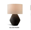 Lampe de table simple de style Wabi-Sabi pour les chambres d'hôtes rétro mi-century Zen-Luxury décoratif
