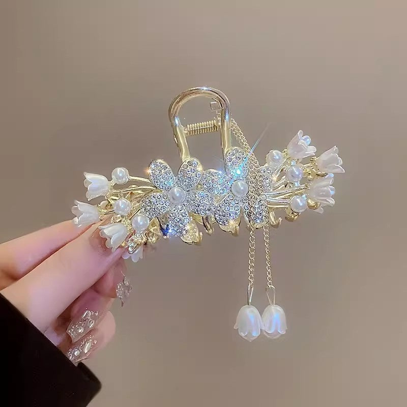 Mode pour femmes Grandes Barrettes à papillon
