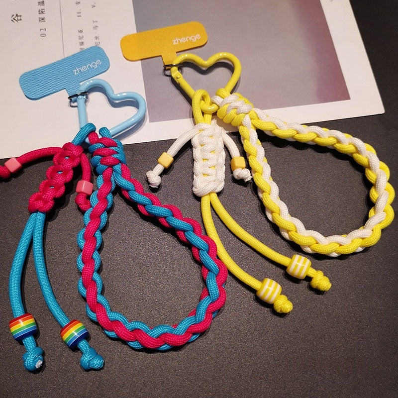 Solidly Woven Friendship Knot Voyage en plein air Téléphone Lanyard