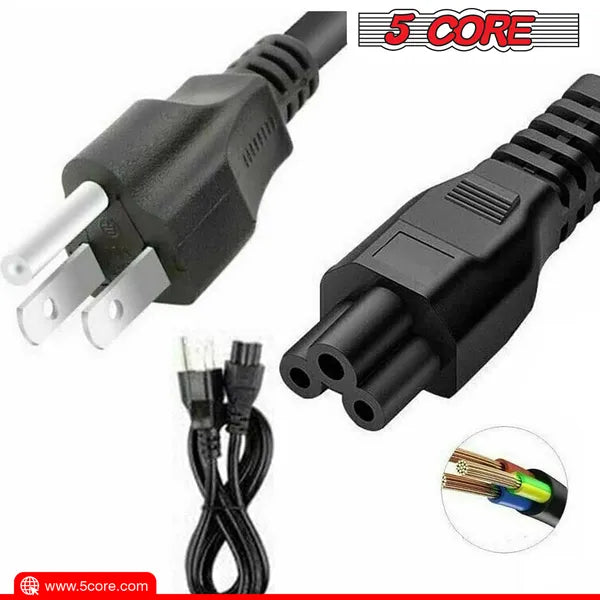 5 Core AC cordon d'alimentation 10Ft 3 Prong US mâle à femelle Adaptateur d'extension 16AWG/2C 125V 13A