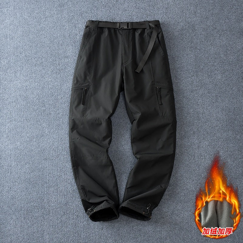 Pare-brise Pantalon moto homme automne et hiver chaud imperméable tapisserie Thi