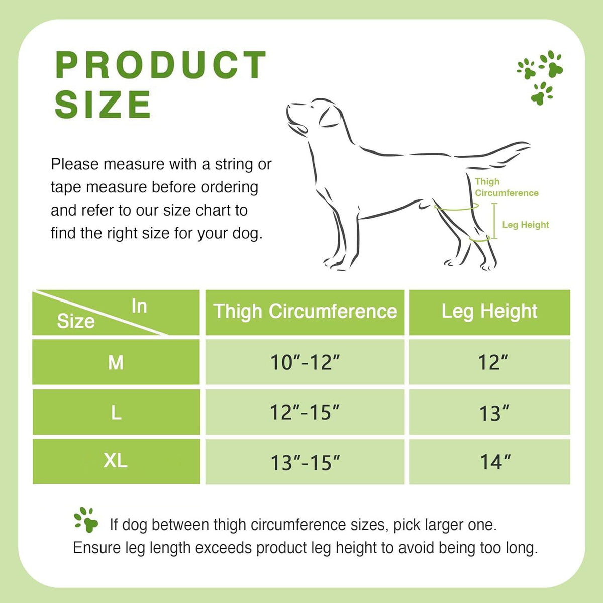 Réhabilitation post-chirurgicale Support de protection conjoint pour animaux de compagnie Knee Brace