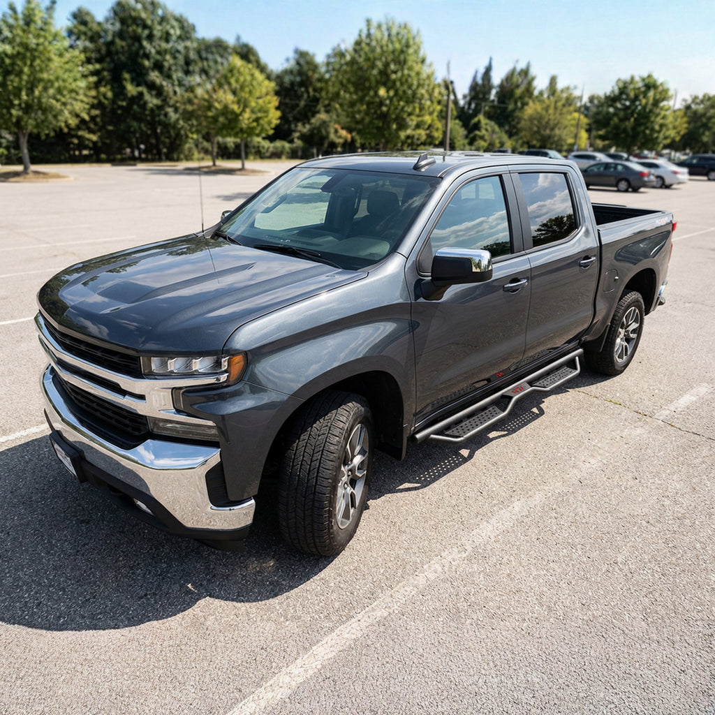 Drop Running Boards Side Steps Compatible avec 2015 - Chevy Colorado & GMC Canyon Crew Cab