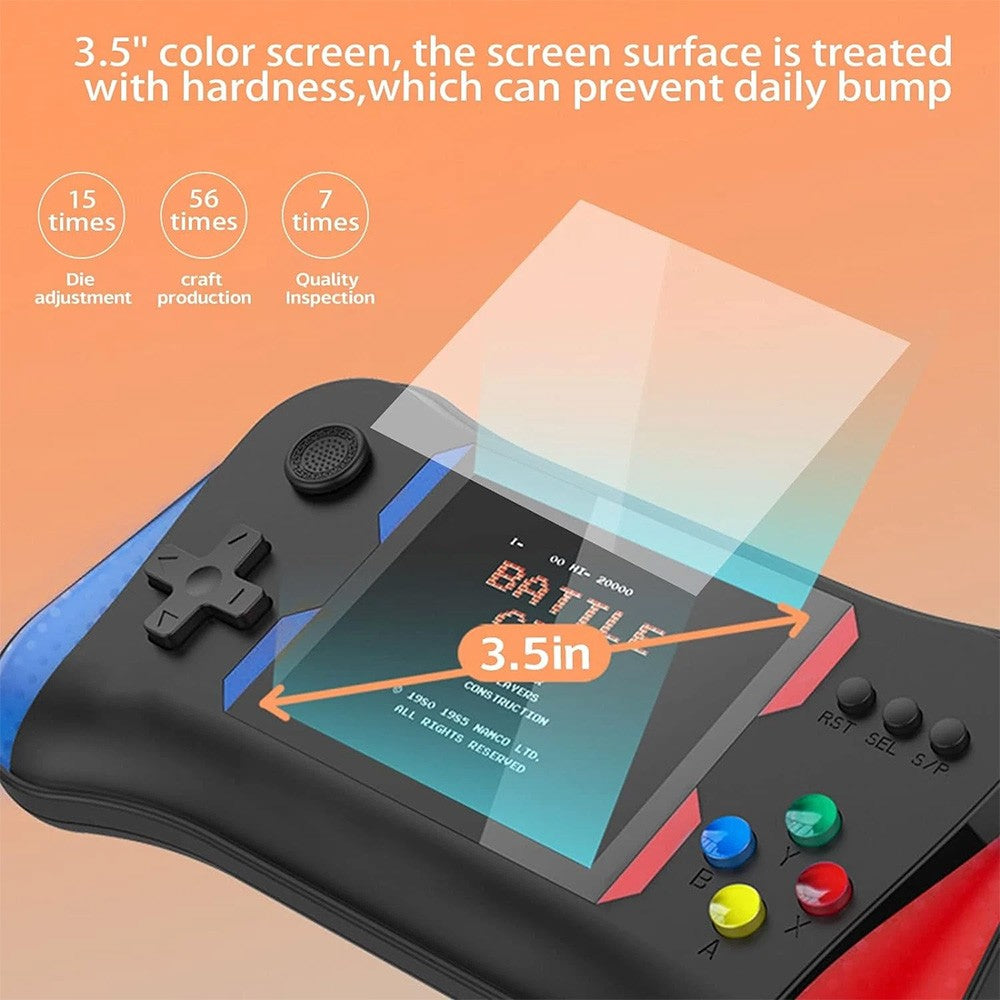 3.5' 500 Jeux Classiques Handheld Retro Video Jeu Console Player Pour Enfants Adultes