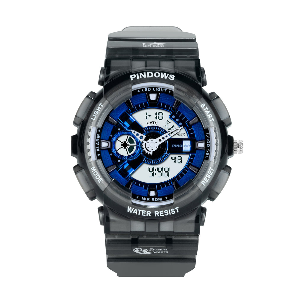 Montre électronique de sport extérieur pour garçons
