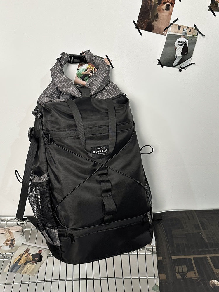 Personnalité Mode Sac à Dossac en Nylon Homme Grande Capacité