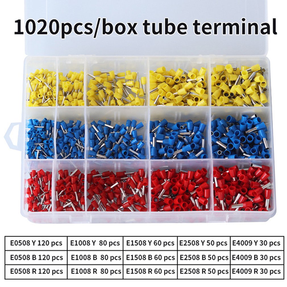 Type de tube manuel Cold Terminal 1200pcs Outil de sertissage combiné