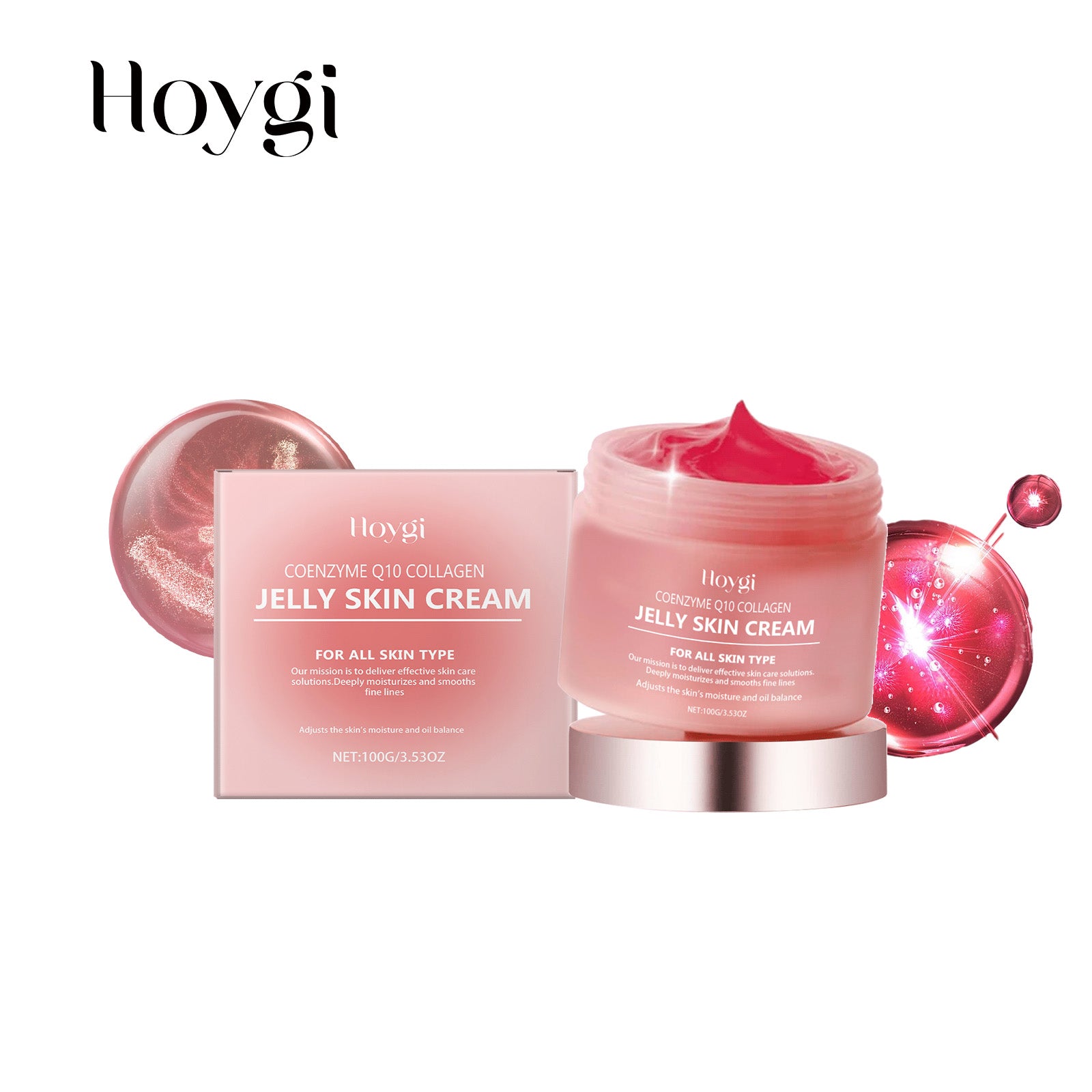 Crème de gelée collagène