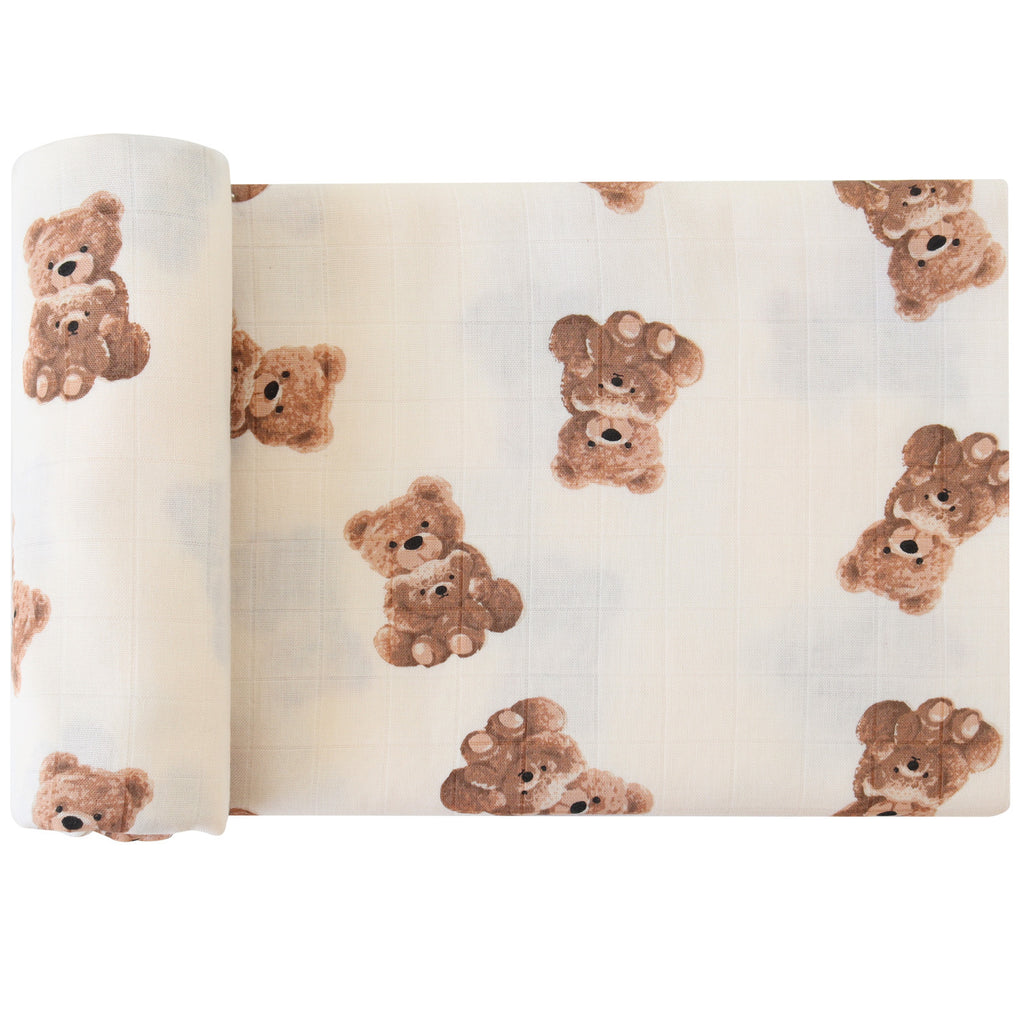 Couverture de matelas en coton de bambou Couverture de nouveau-né Baby Swadle Sac d'été